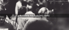 Samotni w tłumie