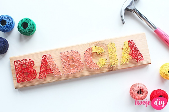 string art - tutorial na twojediy.pl