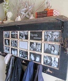 stare drzwi lub okno