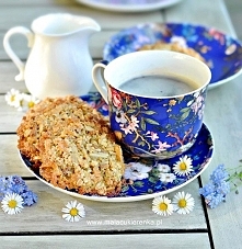 Ciasteczka owsiane z otrębami. Przepis po kliknięciu w zdjęcie.