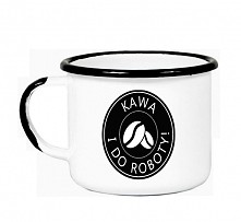 Kubek z motywacją, idealny na leniwe poranki. Kawa i do roboty! Więcej na naszym RFB -> naczynia.olkusz