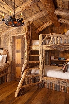 łóżko piętrowe :)