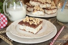 Ciasto Kinder Country

składniki:
ok. 160 g herbatników kakaowych
250 g serka mascarpone
300 ml śmietanki kremówki
200 g czekolady białej
ok. 120 – 160 g prażonej pszenicy w mio...