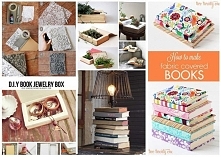 DIY Old Book Table Lamp