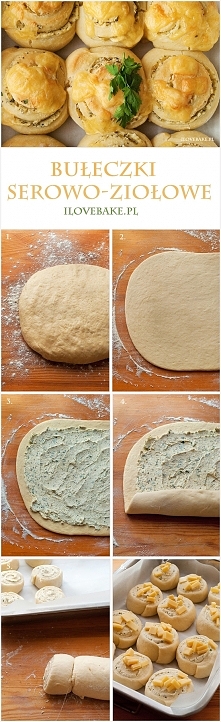 Bułeczki serowo-ziołowe