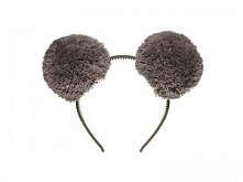 Opaska- brązowe uszy. Świetne przepranie dla dziecka na bal przebierańców.