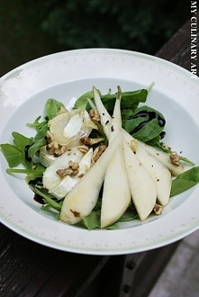 Sałatka ze smażonym kozim serem - przepis po kliknięciu w zdjęcie