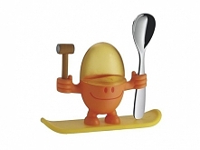 Elegancki i oryginalny kieliszek na jajko z łyżeczką WMF z kolekcji Mc Edition