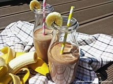 Koktajl bananowo- czekoladowy