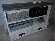 Szafka po metamorfozie:-) j...