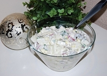 sałatka z ogórków do obiadu