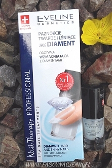 Odżywka wzmacniająca paznokcie od Eveline Cosmetics... działa cuda ;-)