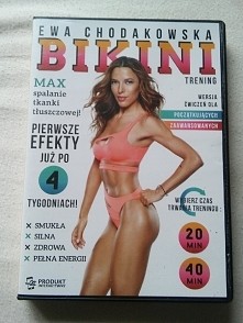 Trening na dziś wykonany:) pierwsza część "Bikini" mój ulubiony program Ewy.