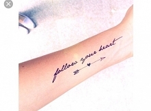 "Follow your heart"