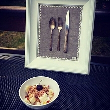 ramka - stare sztućce