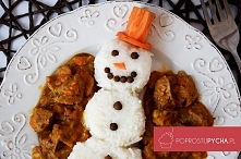 Aromatyczny gulasz z ryżowym bałwankiem;)

Składniki:
800 g mięsa na gulasz: karkówki, łopatki itp
szczypta przyprawy do mięsa mielonego
4 ząbki czosnku
szczypta soli i pieprzu
...