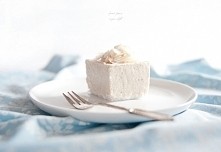 WEGAŃSKI KOKOSOWO-WANILIOWY 'SERNIK' NA ZIMNO (JAGLANY, BEZGLUTENOWY)