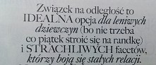 związek na odległość to...