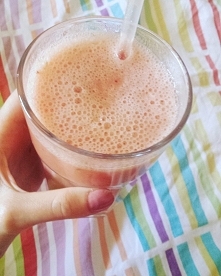 smoothie: sok pomarańczowy,...