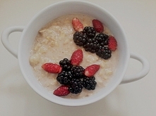 przepis na owsiankę bananową