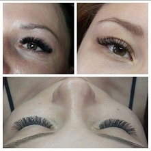 Pięęękne rzęski zrobione w ...