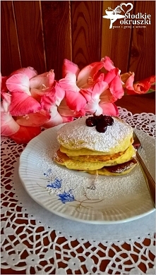 Delikatne placuszki waniliowe na serku homogenizowanym