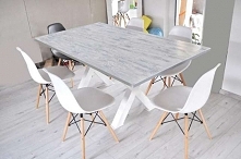 Duży stół na 8 krzeseł Nogi...