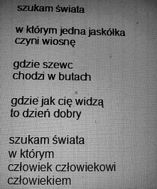 […] człowiek człowiekowi człowiekiem