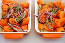 Marchewka pieczona z tymiankiem