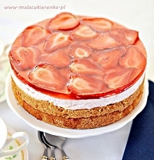 ciasto z truskawkami