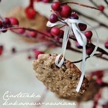 ciasteczka kokosowo-owsiane