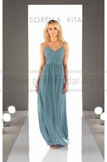 Sorella Vita Chiffon Floor Length Bridesmaid Dress Style 8746