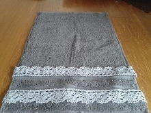 ręcznik z koronką 30x50