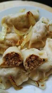 Pierogi z mięsem :)