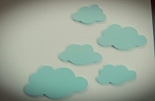 Chmurki do przyklejenia na ...