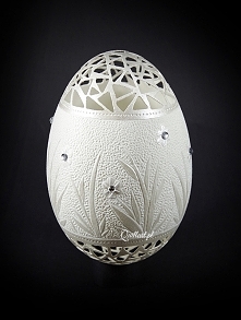 rzeźbiona wydmuszka ażurowa pisanka Sylwia Krasoń-Nowińska Quillart Lublin