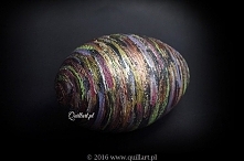 rzeźbiona wydmuszka pisanka Sylwia Krasoń-Nowińska Quillart Lublin