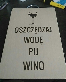 Deska kuchenna silnej i niezależnej kobiety!
 Przyjmujemy zamówienia!