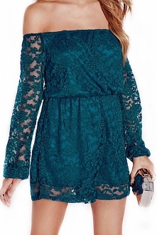 Koronkowy kombinezon totaln...