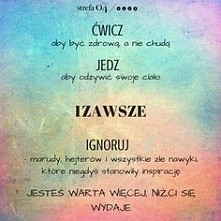 znam swoją wartość i nie pozwalam by ktokolwiek ciągnął mnie w dół