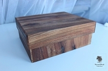Pudełko ozdobne
Wykonanie ręczne, drewno dąb.