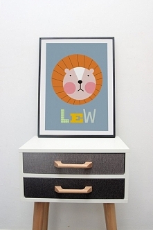 Plakat lew