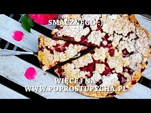 Ciasto malinowe z budyniową pianką :) zapraszam na bloga :)