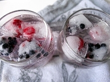 Kolorowe kostki lodu :) na upalne dni :)