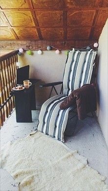 Mój kącik na balkonie...