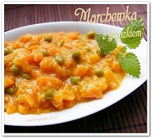 Marchewka z groszkiem (przepis klik w zdjęcie)