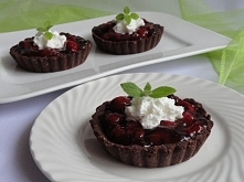 Kolejny znakomity przepis nadesłany przez Pana Sławomira, tym razem na czekoladowo-wiśniowe tartaletki.

Po przepis klikamy w fotkę :)