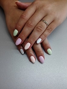 Paznokcie hybrydowe- moje wykonanie