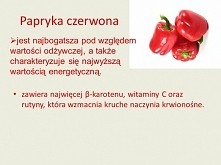 papryka czerwona - wlasciwosci