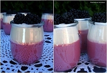 JEŻYNOWA PANNA COTTA